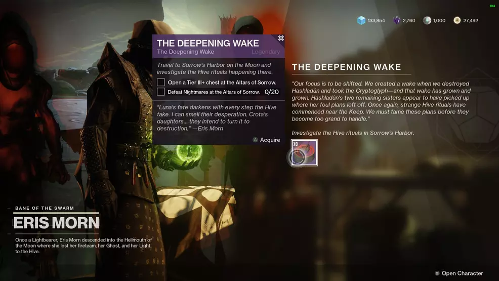 Destiny 2 The Deepening Wake