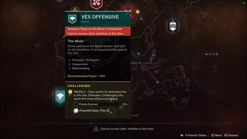 Destiny 2 requires Eyes on the Moon