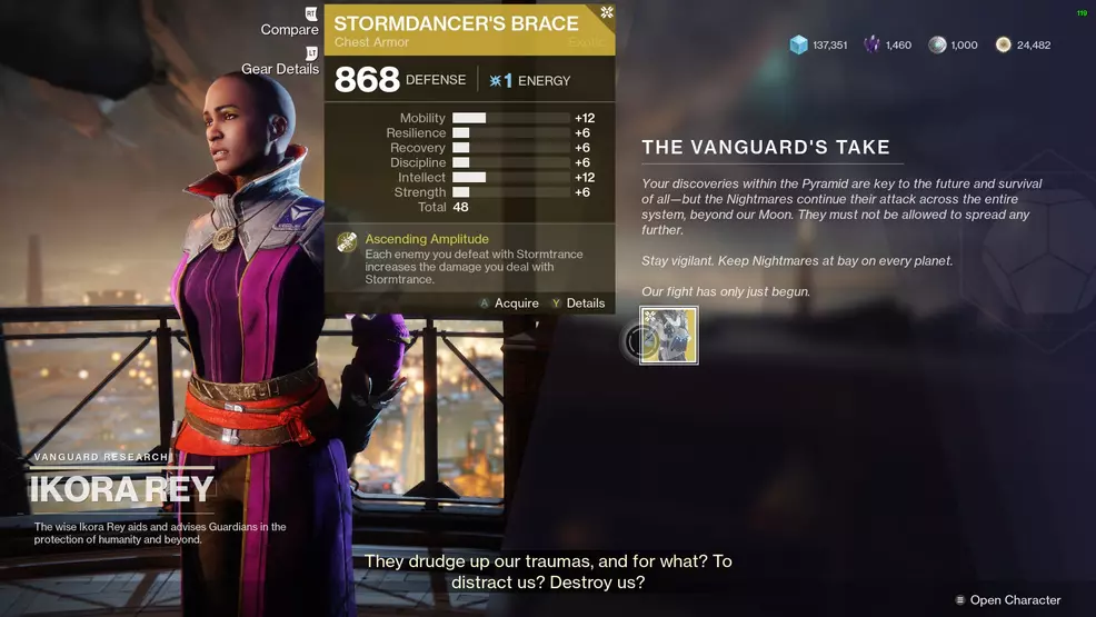 Destiny 2 The Vanguards Take