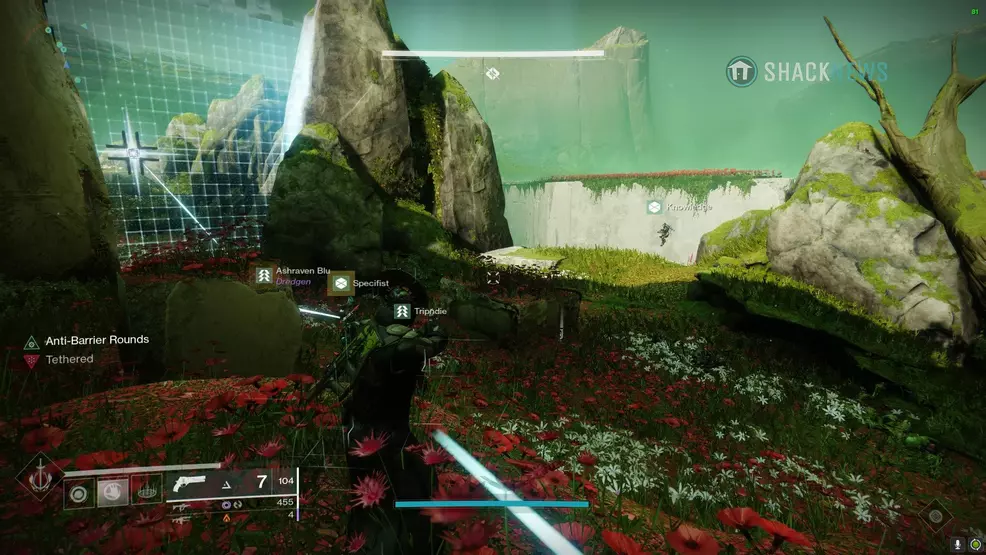 Garden of Salvation raid Vex barrier