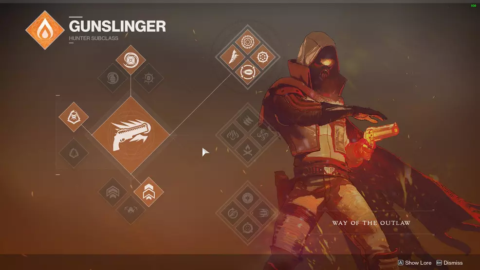 destiny 2 hunter gunslinger