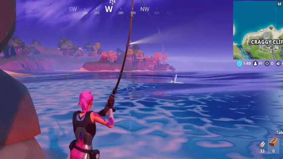 By going after as much fish as possible, you can score an actual Llama Trophy as the champ in your region. Just make sure you're using the pole and not the Harpoon Gun.
