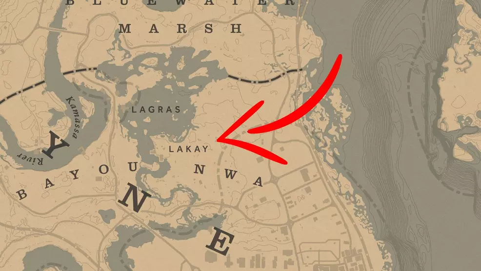 rdr1 treasure map location|TikTok Search