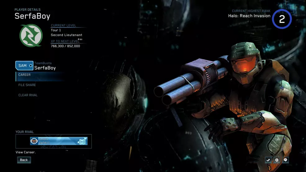 Halo: Reach Ranks - Master Chief Collection | Shacknews