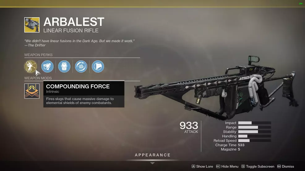 Destiny 2 Arbalest