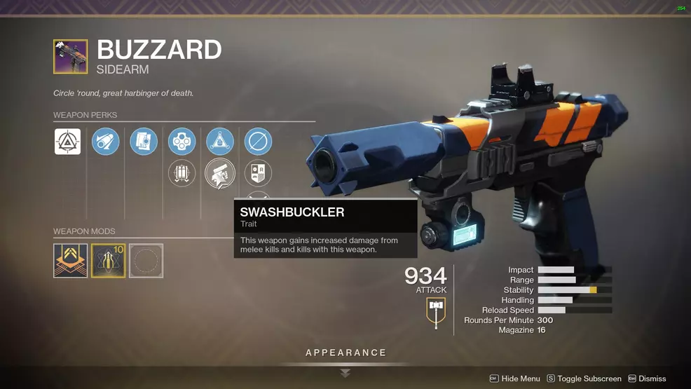 destiny 2 buzzard is it good