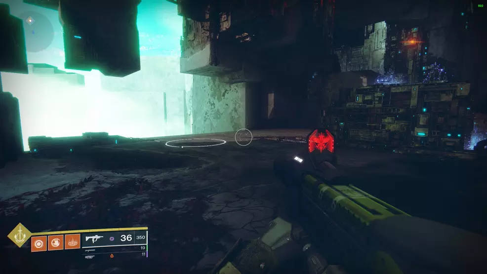 Destiny 2 Completing an Impossible Task transponder Chamber of Water