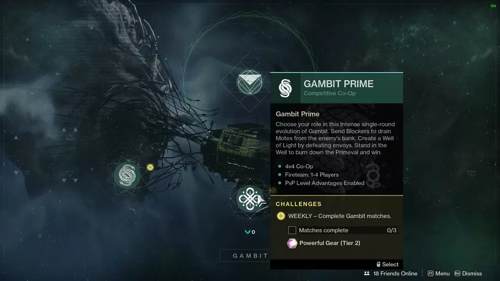 destiny 2 gambit prime