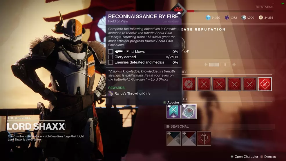 destiny 2 reconnaissance by fire