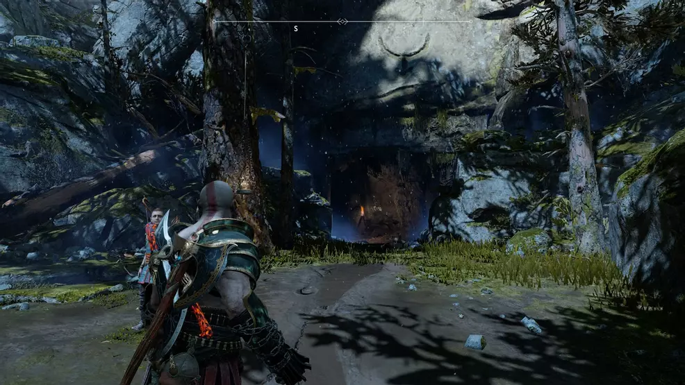 god of war hidden chamber foothills the mountain