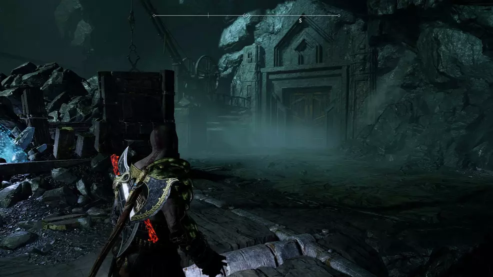 god of war hidden chamber The Mountain