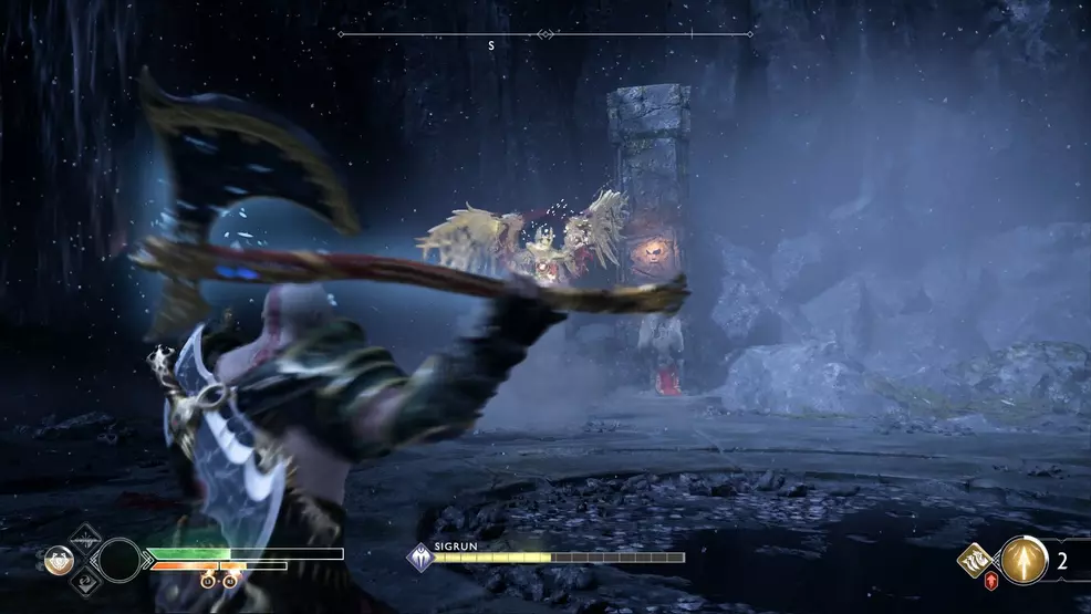 god of war valkyrie queen sigrun throw leviathan axe