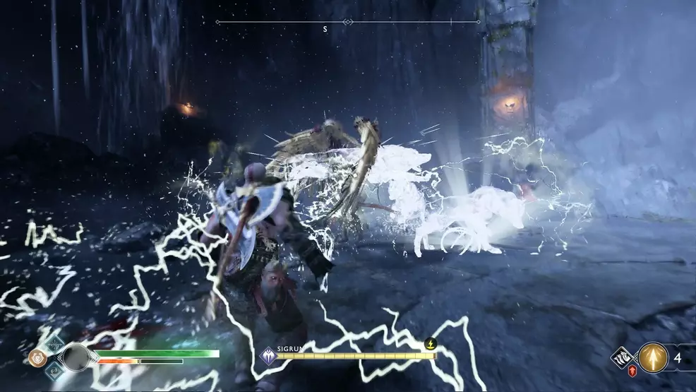 god of war valkyrie queen sigrun wrath of the wolves