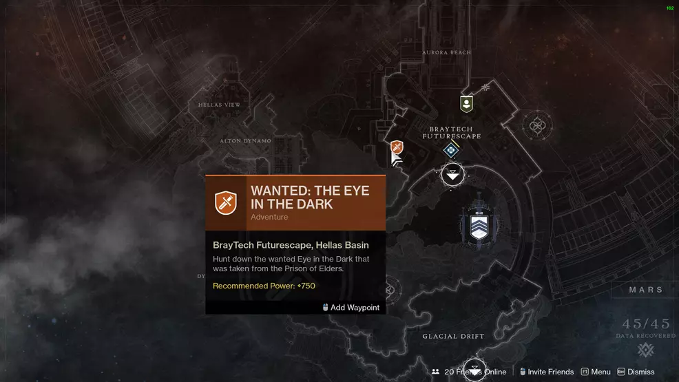 destiny 2 eye in the dark