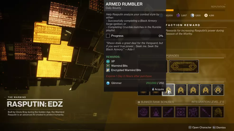 Warmind Bits Destiny 2