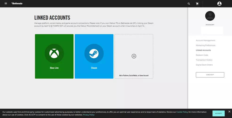 How to link your Bethesda account to your Steam account | Shacknews