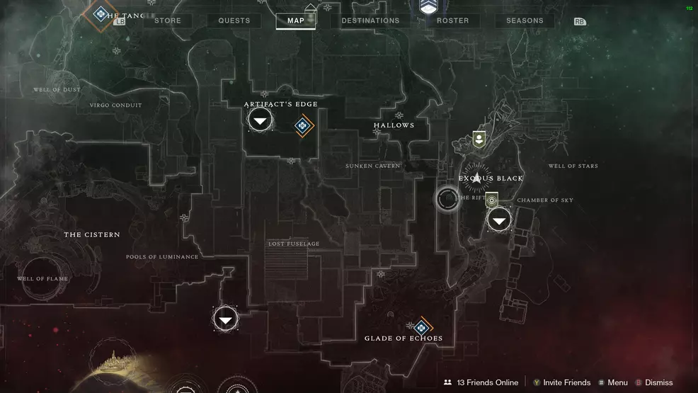 destiny 2 tattered dusk captain location map