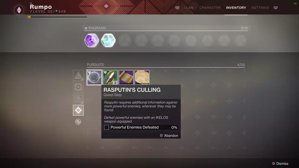 destiny 2 sleeper simulant rasputins culling