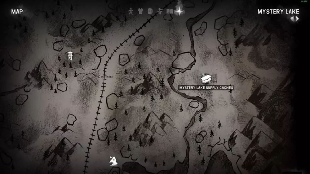 The Long Dark - World Map в 2020 г Игры