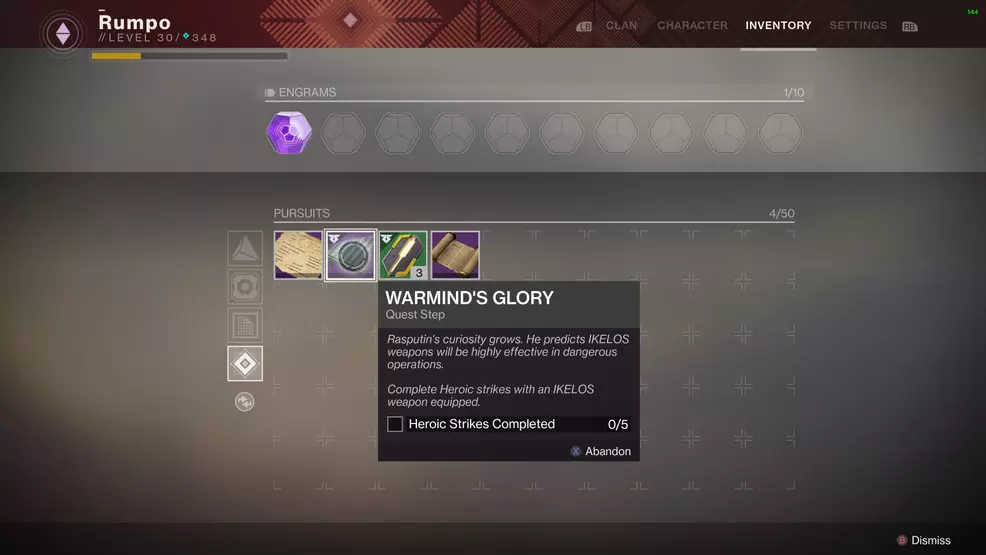 destiny 2 sleeper simulant warminds glory