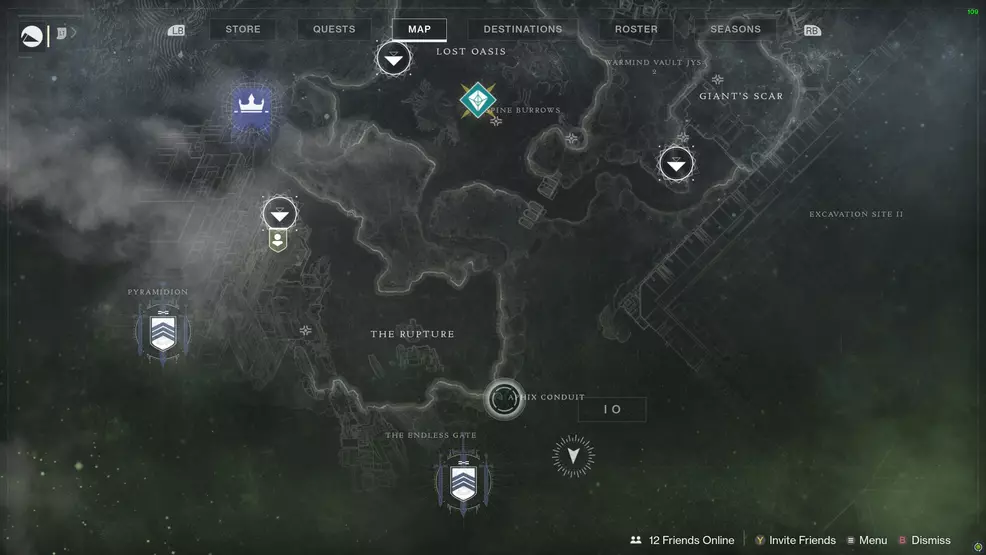 Destiny 2 Savanthuns Eyes Io Aphix Conduit map