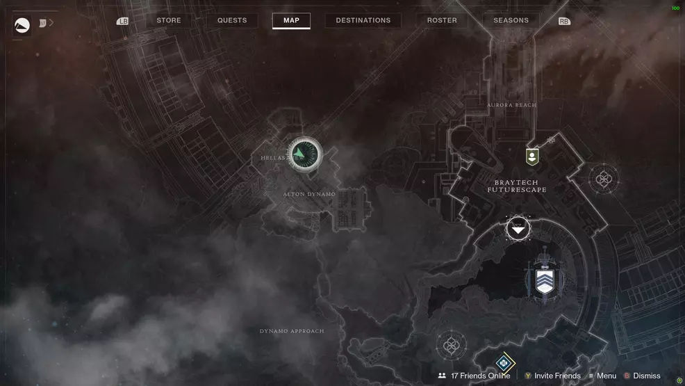 Destiny 2 Savathuns Eyes Mars Alton Dynamo map