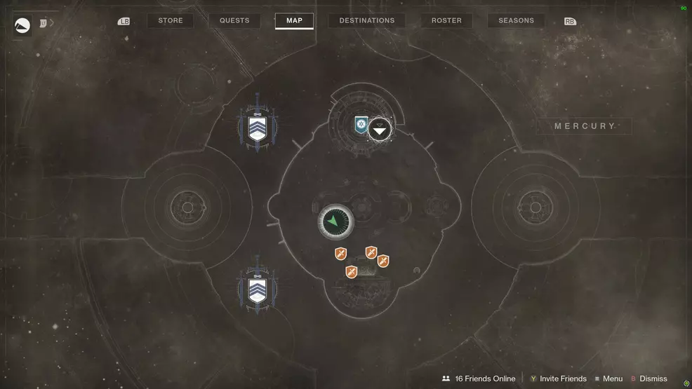 Destiny 2 Savathuns Eyes Mercury map