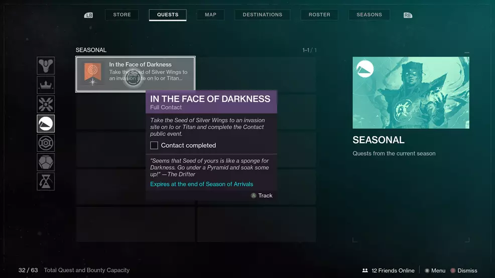 destiny 2 in the face of darkness