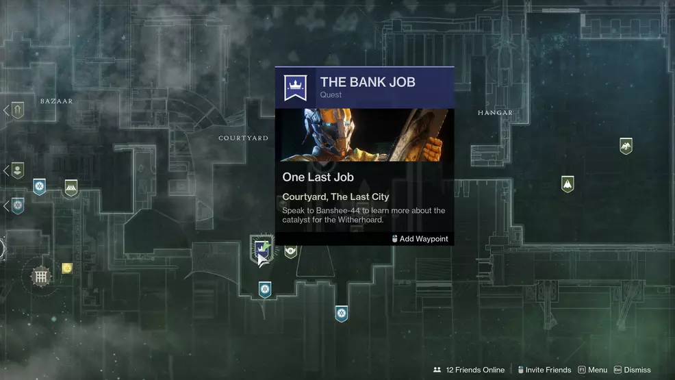 destiny 2 the bank job witherhoard exotic catalyst