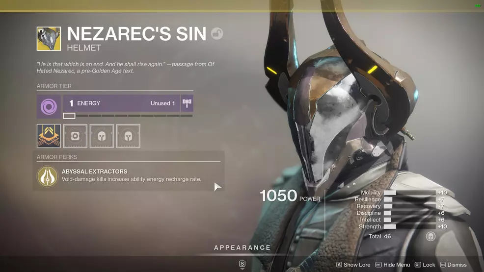 Destiny 2 Nezarec's Sin