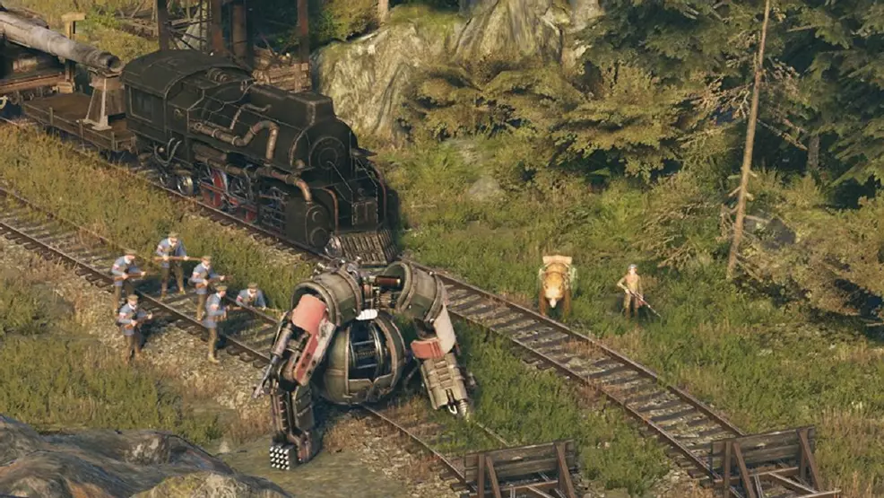 Has the strategic taking of a military train ever been so reliant upon the valiant efforts of a girl and her bear? We don't know, but we're pretty cool with it either way. Bless you, Wojtek.