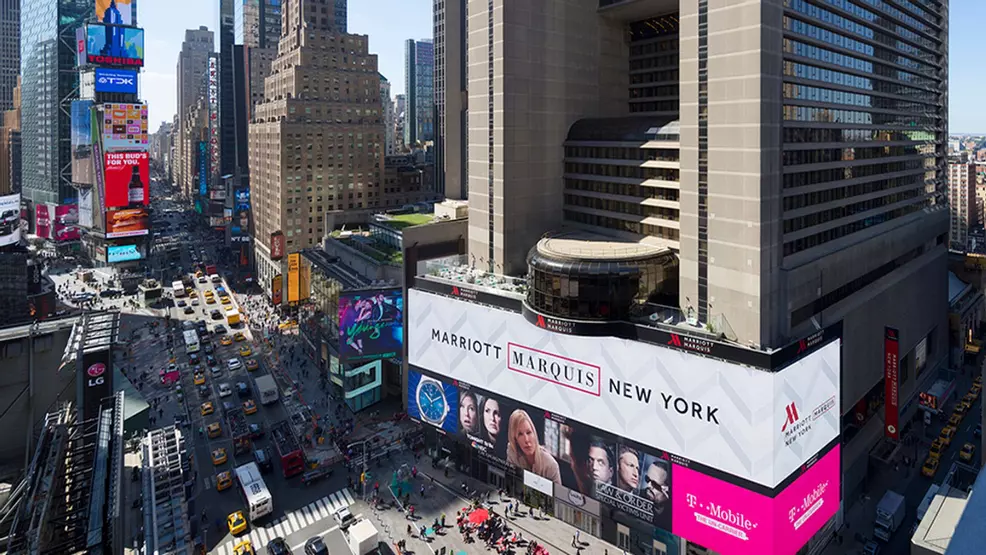 Marriott Marquis in New York.