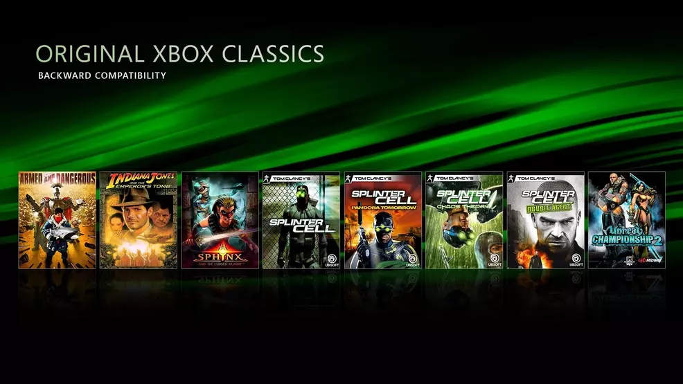 Classic titles on the original Xbox.