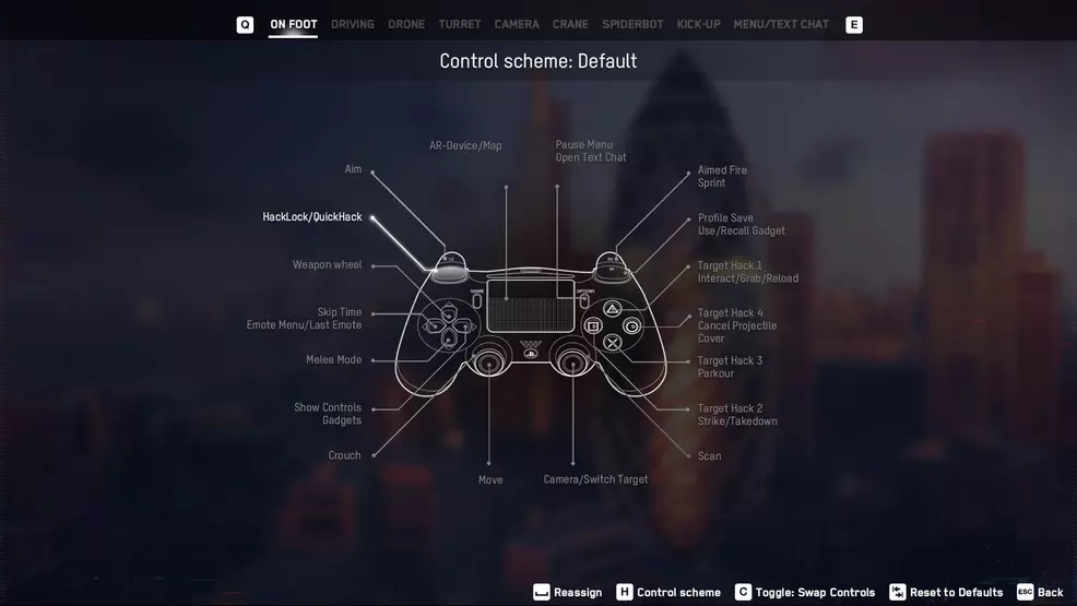 Keybindings and controls - Watch Dogs: Legion | Shacknews