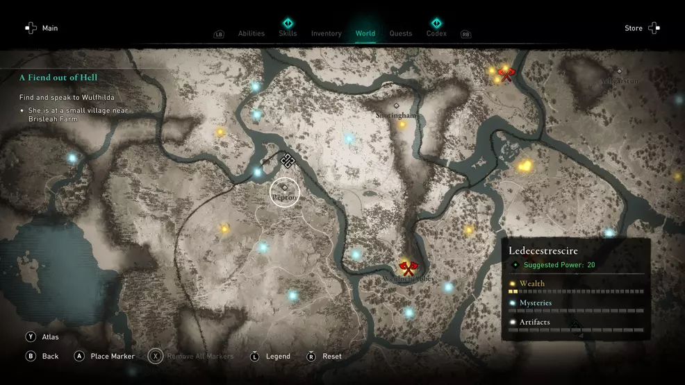 Order of the Ancients locations - AC Valhalla - The Adze