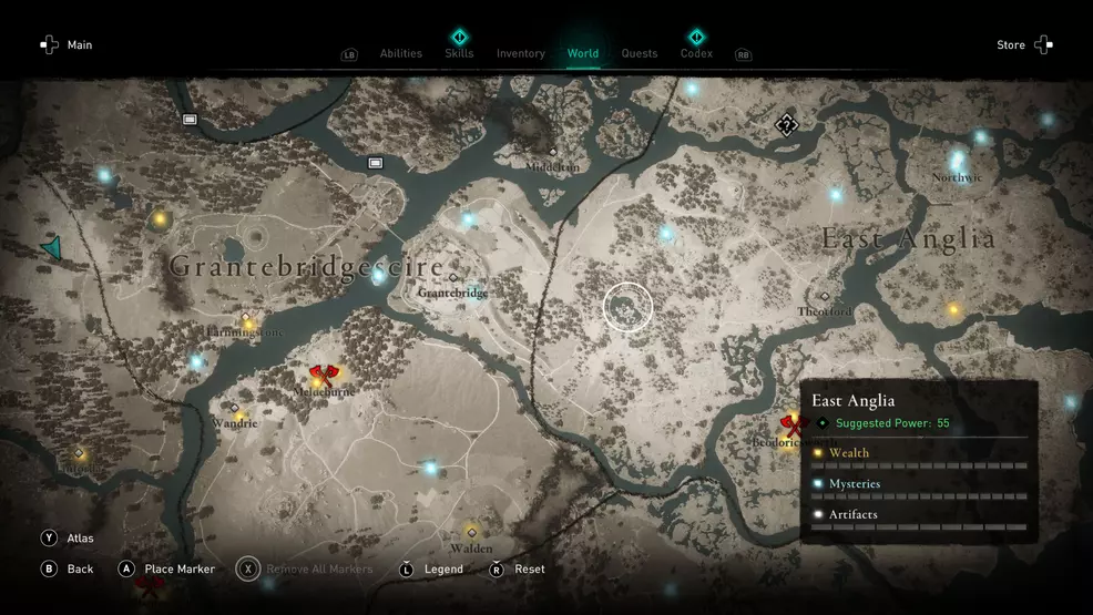 Order of the Ancients locations - AC Valhalla - The Ash-Spear