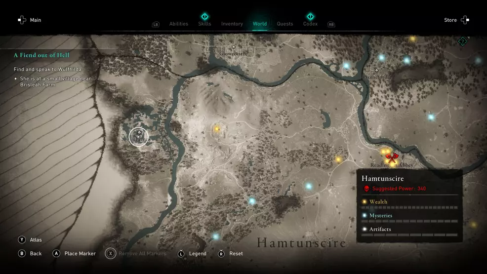 Order of the Ancients locations - AC Valhalla - The Father