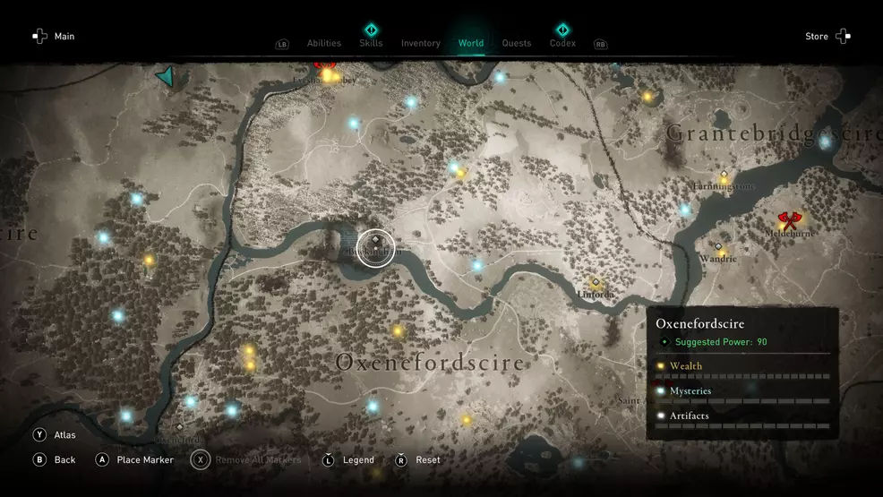 Order of the Ancients locations - AC Valhalla - The Lathe