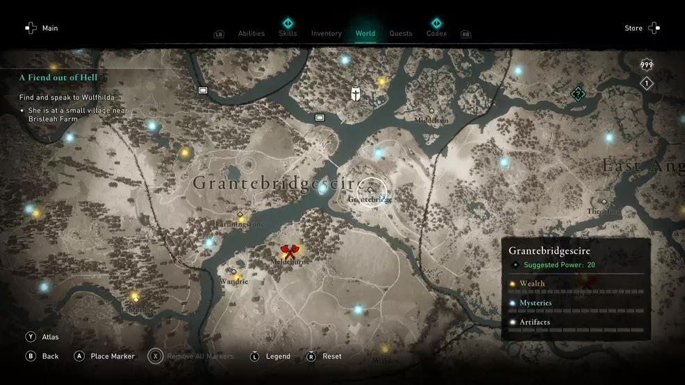 Order of the Ancients locations - AC Valhalla - The Lyre