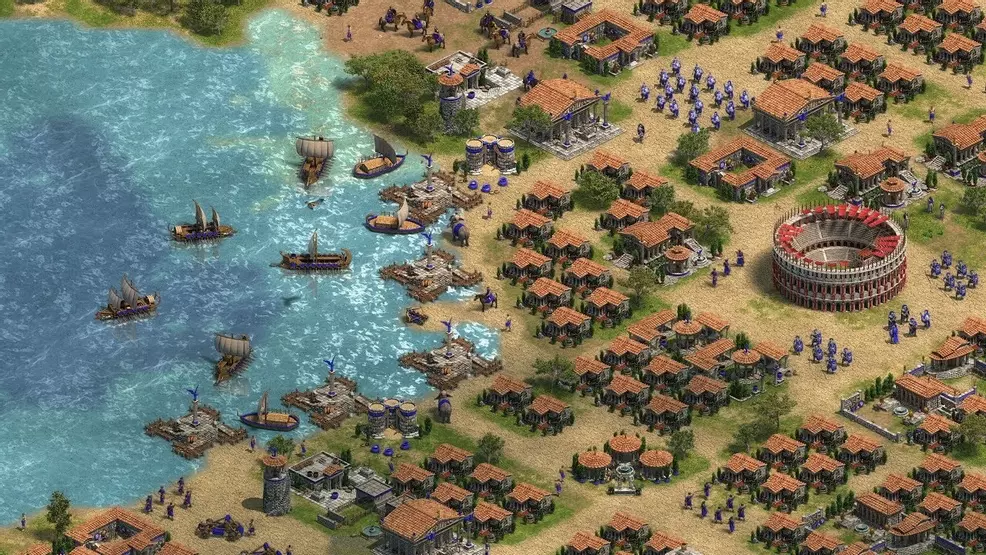 Age of Empires: Definitive Edition, an HD remaster of the 1997 original.