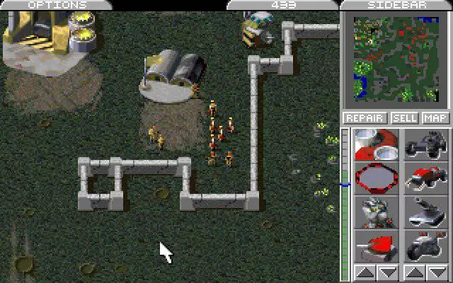 Westwood's Command & Conquer, a spiritual successor to Dune II.