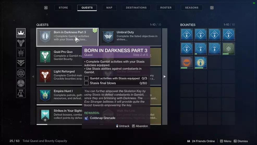 Destiny 2 Born in Darkness Part 3 Gambit
