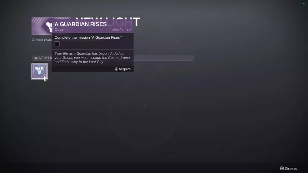 Destiny 2 Quest Archive New Light