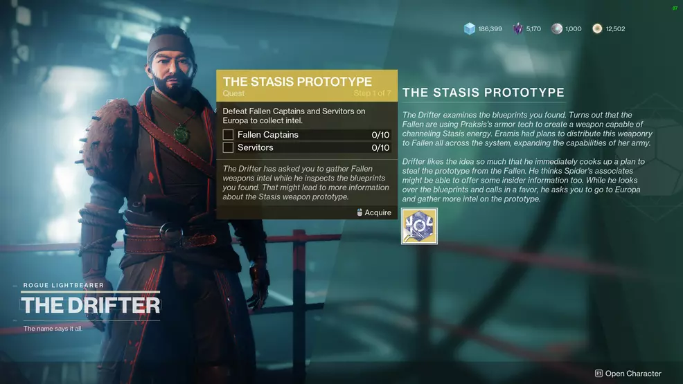 destiny 2 salvations grip the stasis prototype