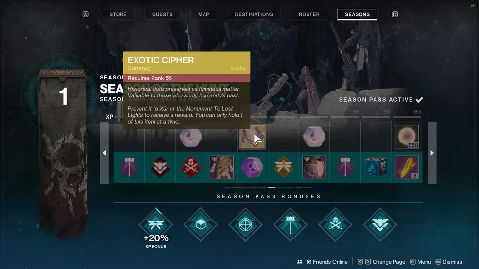 destiny 2 get exotic cipher