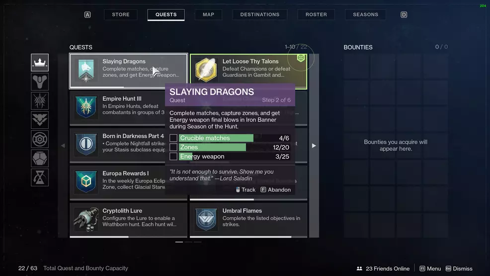 destiny 2 slaying dragons step 2