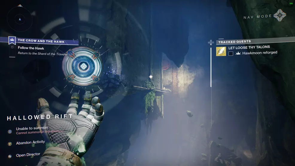 destiny 2 the crow and the hawk