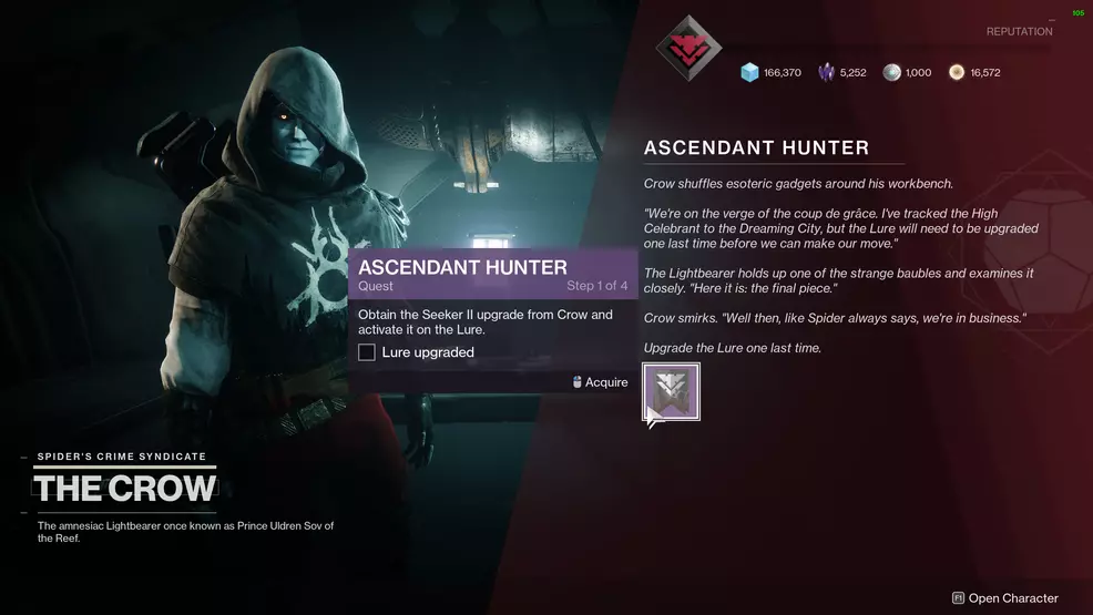 destiny 2 ascendant hunter