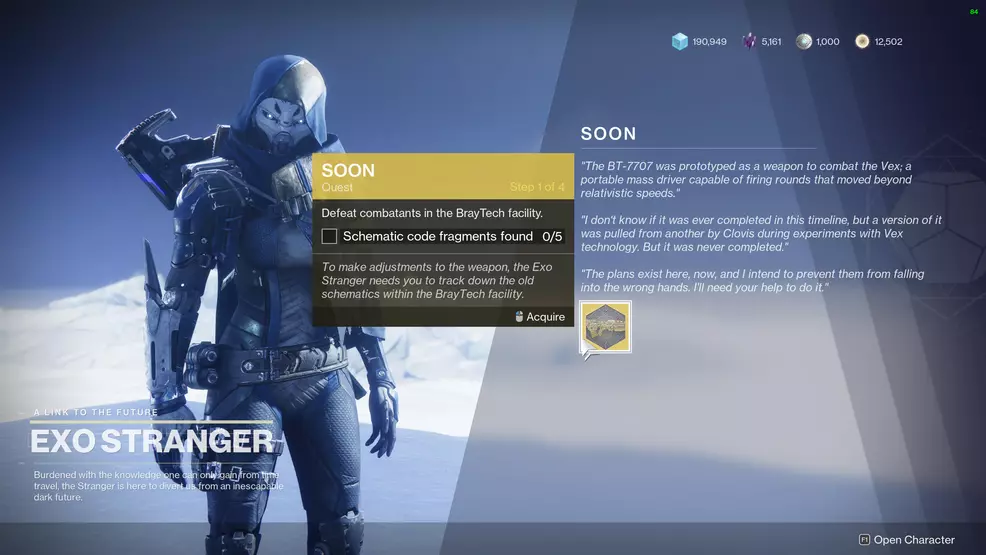 destiny 2 soon quest no time to explain exotic catalyst
