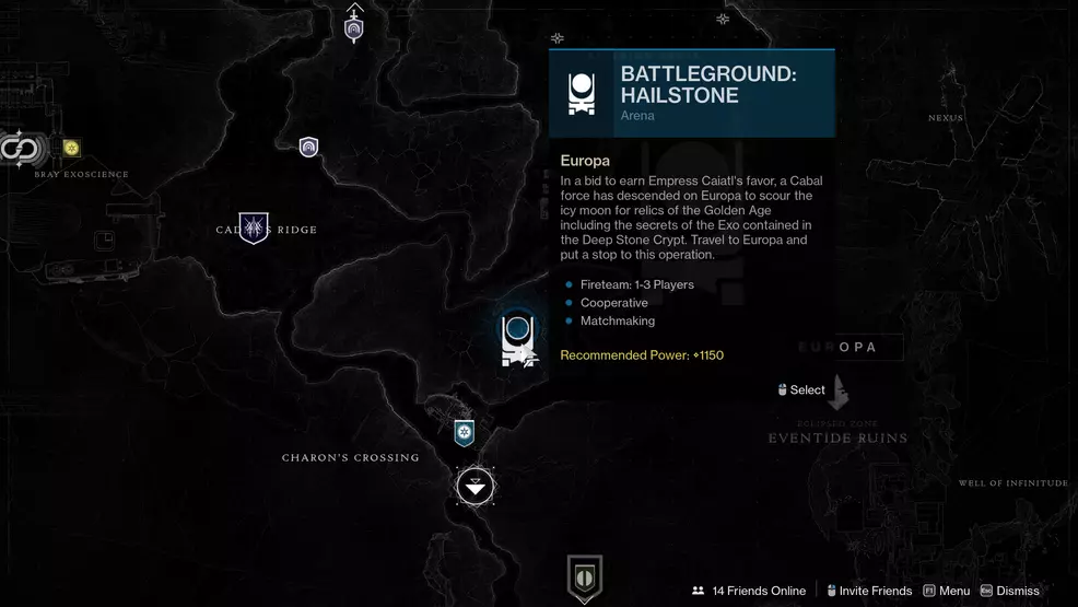 destiny 2 battlegrounds destination